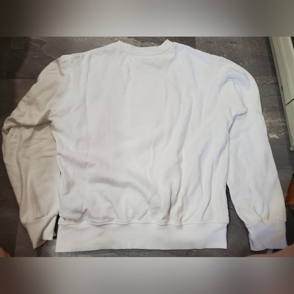 Vilebrequin White Men's Long Sleeve Cotton Crewneck Sweater. Embroidery. L. - Picture 10 of 10